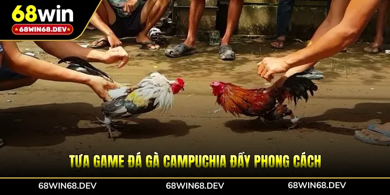 Tựa game đá gà campuchia đầy phong cách